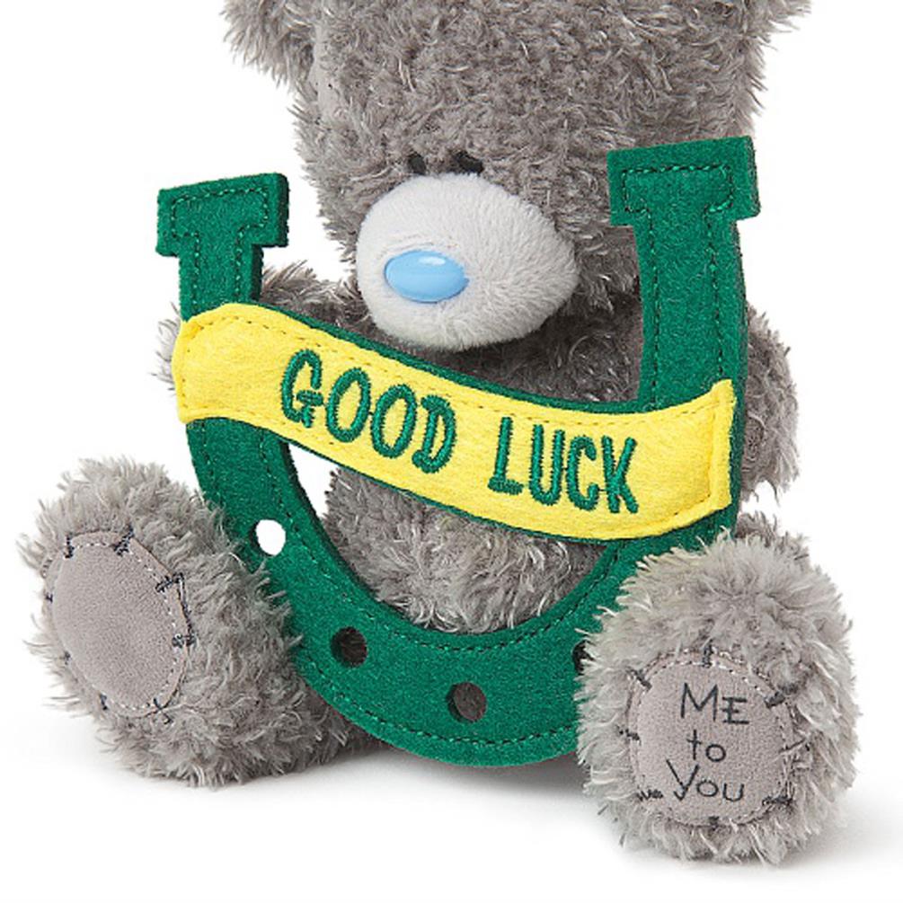 5" Good Luck Horseshoe Me to You Bear Extra Image 1